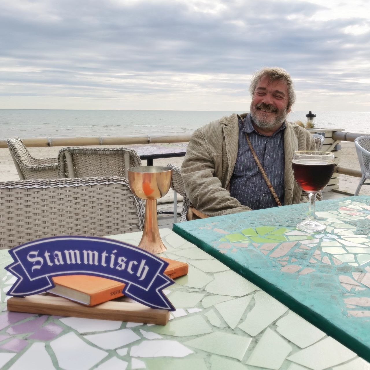 Michael Gallmeister, Piltene (Lettland), wird beim STAMMTISCH LETTLAND am Sonntag, 14. Juni 2026, auf der Strandterrasse der "Mermaid" in Libau dabei sein